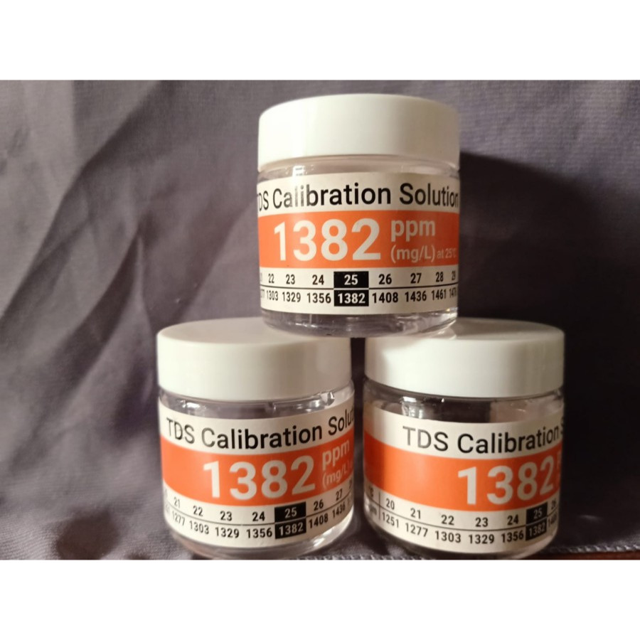 Jual TDS Calibration Solution - Cairan Larutan Kalibrasi TDS Meter 1382 ...