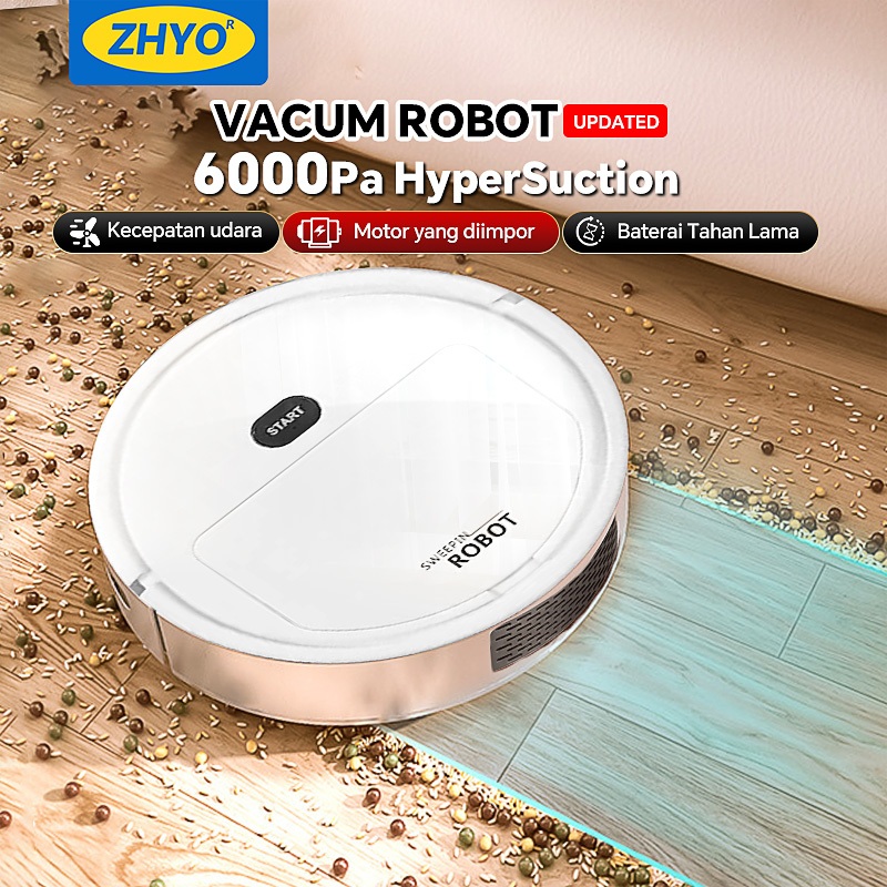 Jual Smart Sweeping Robot 3 In 1 Sapu Portable Penyedot Debu Rumah Pel