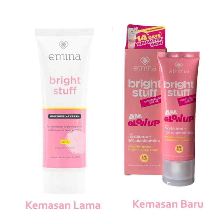 Jual Emina Bright Stuff Moisturizing Cream Shopee Indonesia