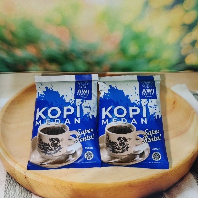 Jual AWI COFFEE KOPI MEDAN 250gr Bubuk Kopi Sidikalang Tradisional