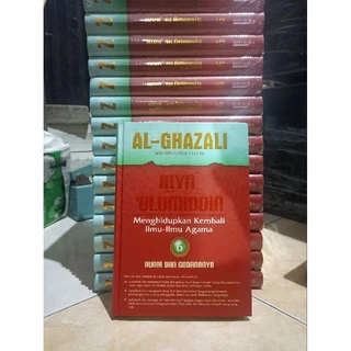 ( PROMO BUKU MURAH ORIGINAL ) BUKU AGAMA / AL - GHAZALI / JILID 6 / IHYA ULUMIDDIN JILID 6 / BEST SELLER / MENGHIDUPKAN KEMBALI ILMU - ILMU AGAMA DUNIA DAN GODAANNYA / SEJARAH / SASTRA / JILID 1- 9