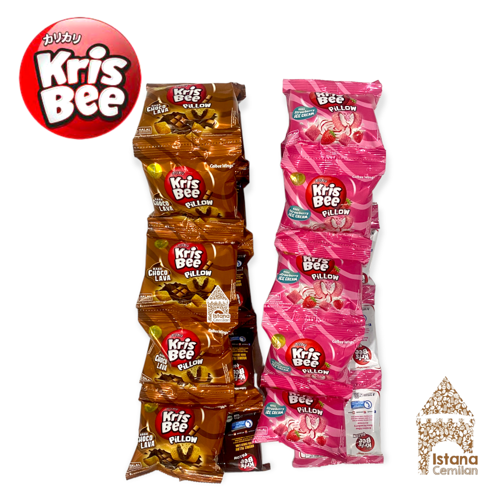Jual Krisbee Pillow Chocolava / Strawberry Ice Cream 6 Gram Renceng ...