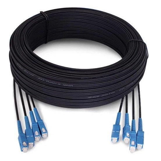 Jual Precon Sc - Sc 100 Meter 4 Core Outdoor Fiber Optic Cable | Shopee ...