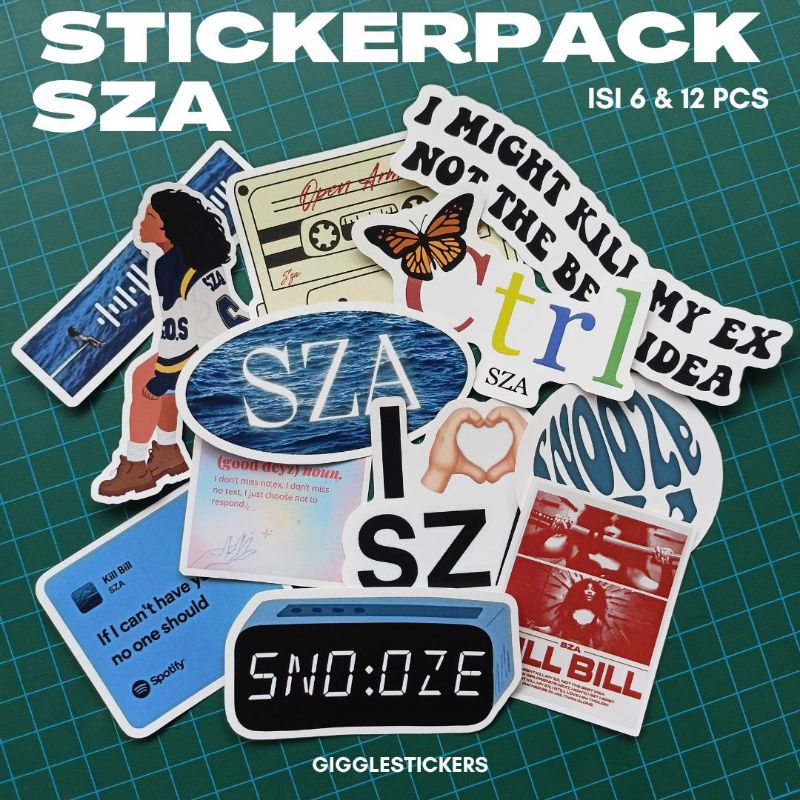 Jual Sticker Pack SZA | Shopee Indonesia