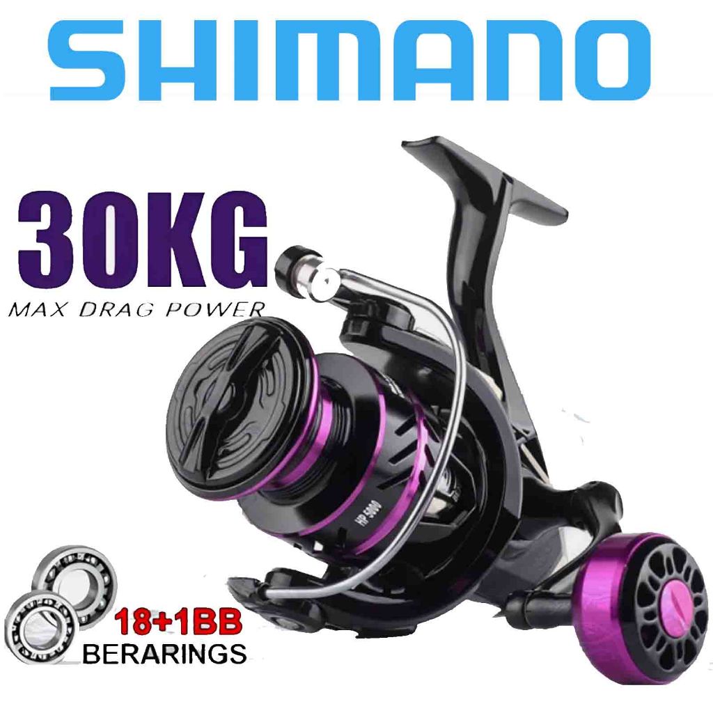 Jual SHIMANO Reel Pancing Metal HP500 - 7000 30 KG Shimano Reel Pancing ...