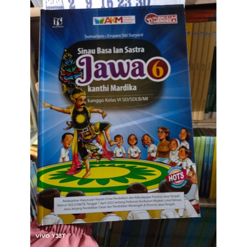 Jual Basa Jawa kelas 1 2 3 4 5 6 SD Kurikulum Merdeka / Sinau Basa LAN ...