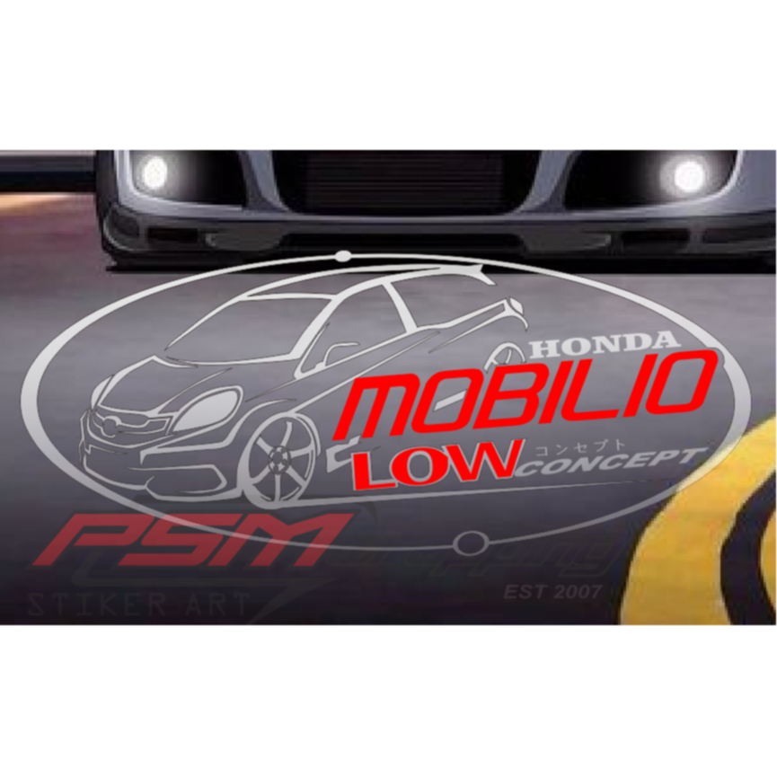 Jual STICKER CUTTING KATA KATA HONDA MOBILIO STIKER MEMANTULKAN CAHAYA ...