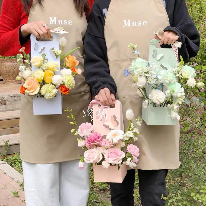 Jual Kotak bunga kupu kupu tenteng mini | Paper bag butterfly flower ...