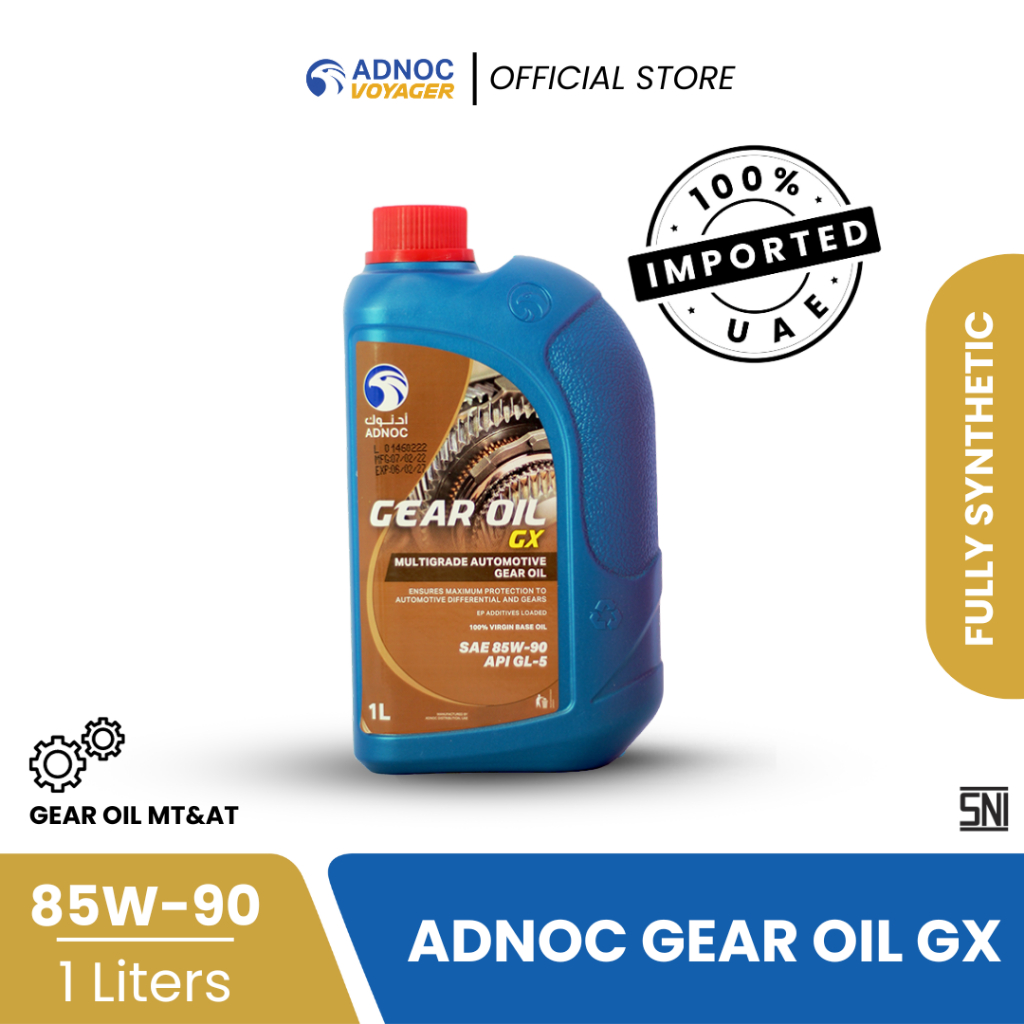 Jual Oli Transmisi Manual ADNOC Voyager Gear Oil GX, GL 5 85W90 1