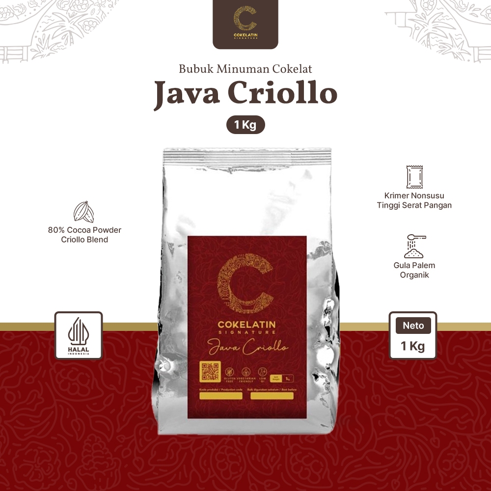 Jual Cokelatin Signature - Minuman Seduh Coklat Bubuk - Java Criollo ...