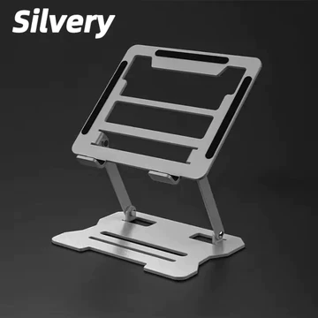 QIJIA Stand Laptop Stand Penyangga Laptop Stand Holder Lipat Adjustable Anti Slip Untuk Laptop