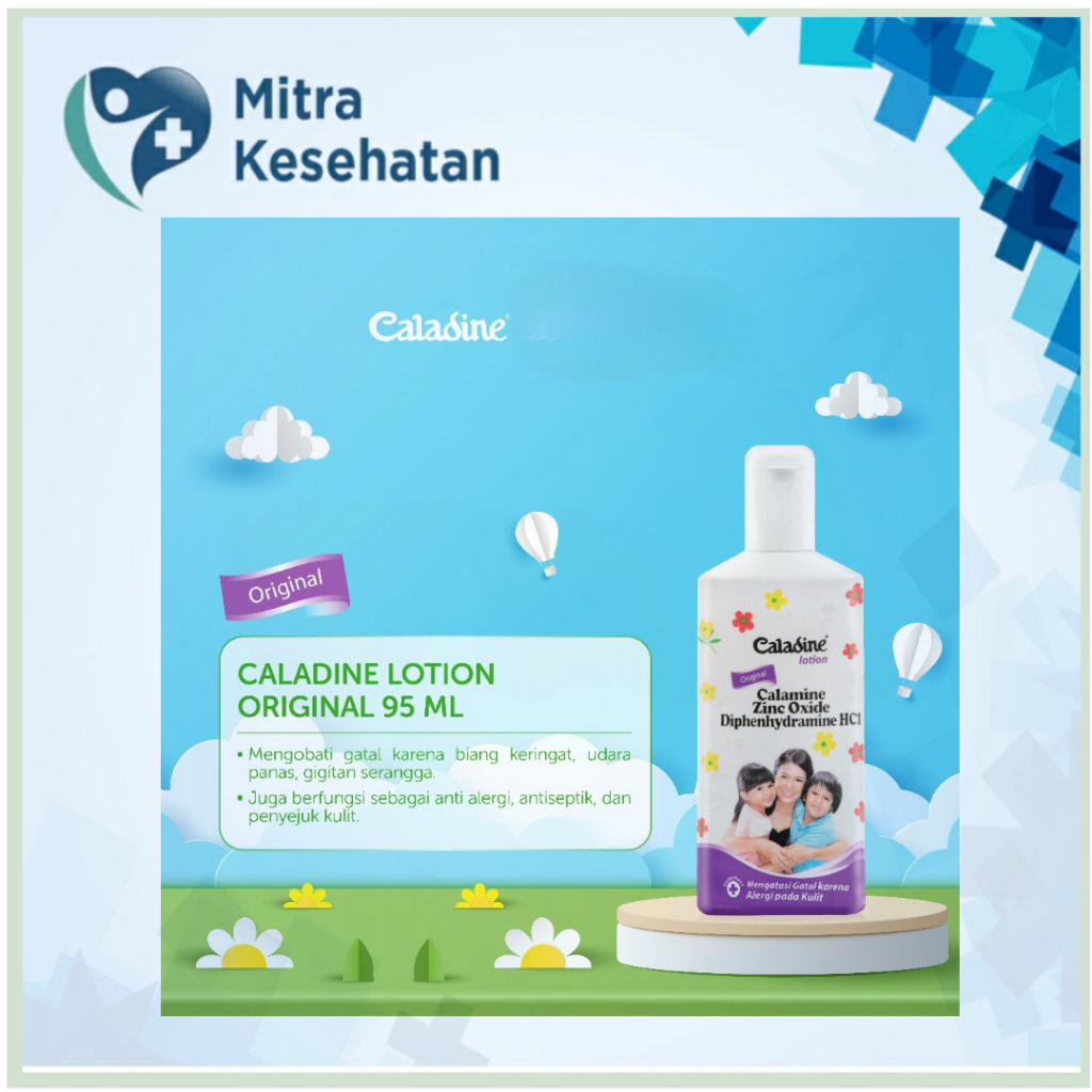 Jual Caladine Lotion Original kemasan 60ml, 95ml | Shopee Indonesia