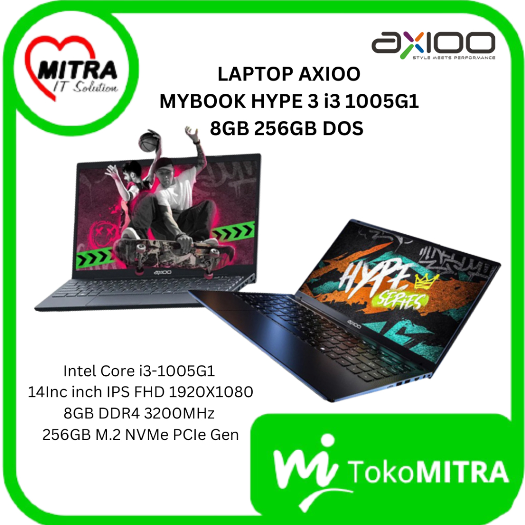Jual LAPTOP / NOTEBOOK AXIOO HYPE 3 8GB 256GB | Shopee Indonesia