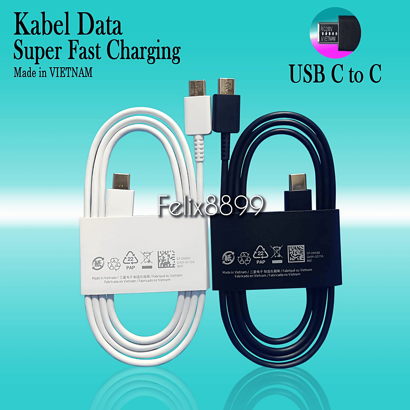 Jual Kabel Charger Samsung S21 Ultra / S21 Plus USB type C to USB