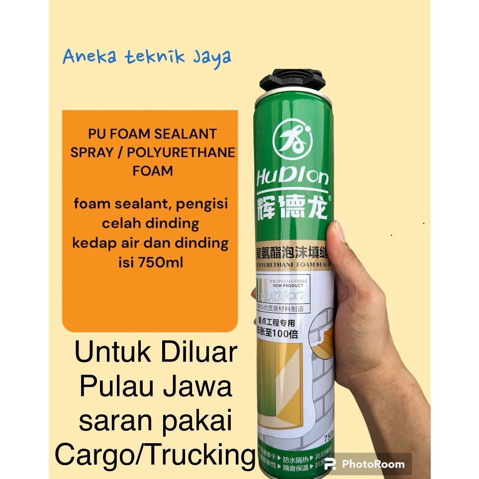 Jual PU FOAM SEALANT SPRAY POLYURETHANE FOAM 75ml e Paling Dicari