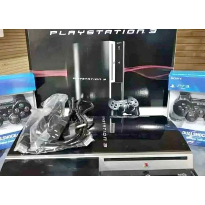 PS3 Ceramic White 80GB CECHL Console Full Accessories PlayStation