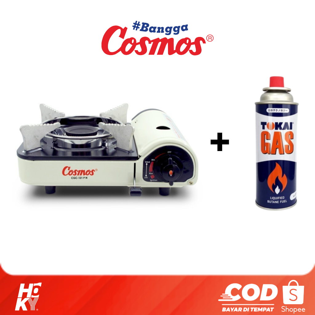 Jual TAHUN BARU!!! Kompor Gas Portable 2 In 1/ Kompor Portable /Kompor