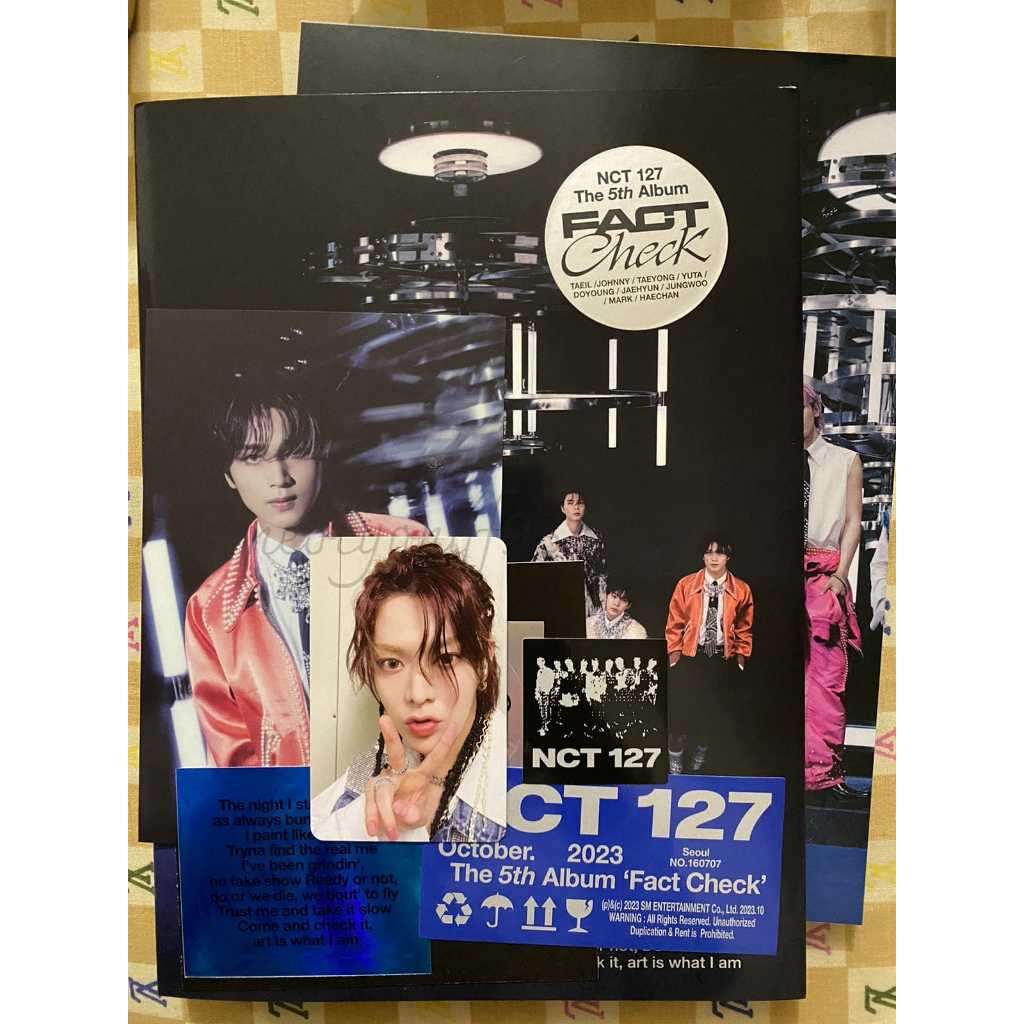 Jual Album Fact Check NCT 127 Chandelier ver Unsealed Fullset Murah ...