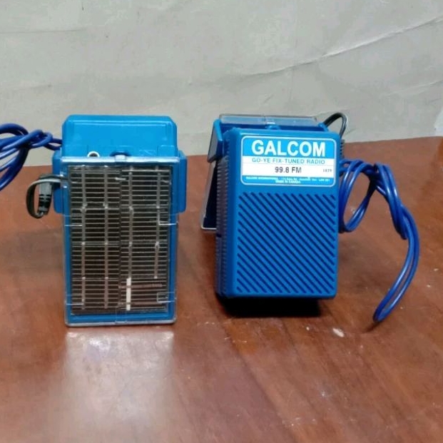 Jual GALCOM TUNET RADIAO FM, RADIO JADUL PANEL SOLAR , DIY KOLEKSI ...