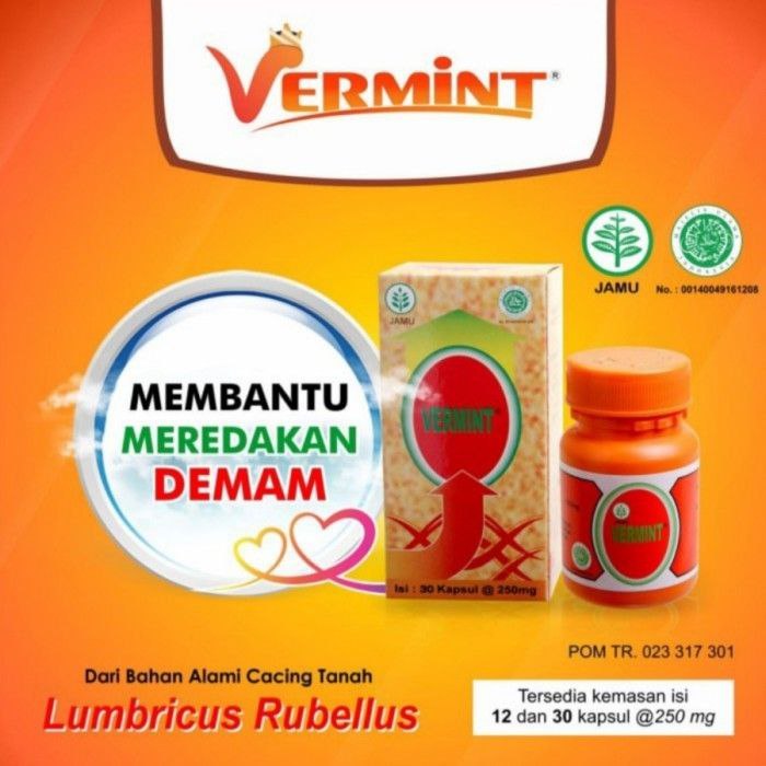 Jual VERMINT 30 kapsul / Obat Demam Berdarah DBD Tipes Isi 30 Kapsul ...