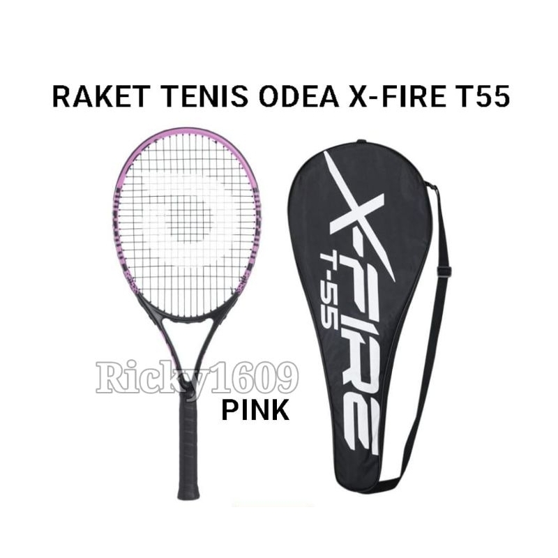 Jual RAKET TENIS ODEA X-FIRE T55 (ALUM ALOY) TENSION 40-50 LBS