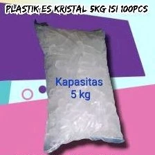 Plastik Es Kristal 5kg Isi 100 Pcs