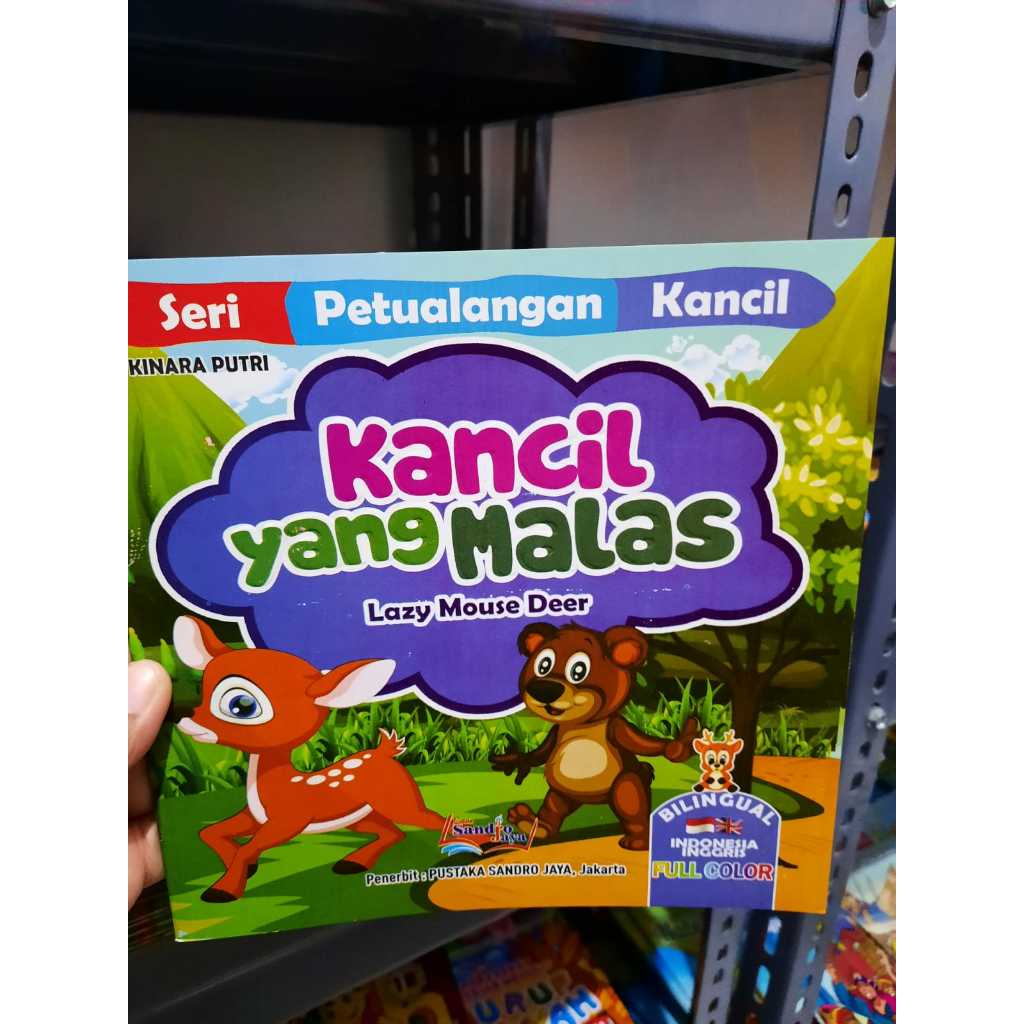 Jual Buku Cerita Anak Seri Petualangan Kancil Bilingual Full Colours ...