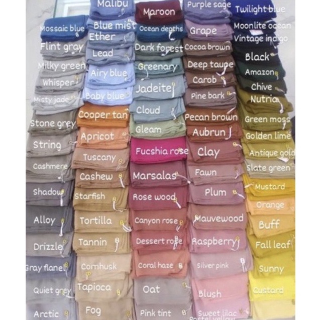 Jual HEMAT PROMO BUTTONSCARVES EVERYDAY SERIES PAKAI PINLOGO B GOLD