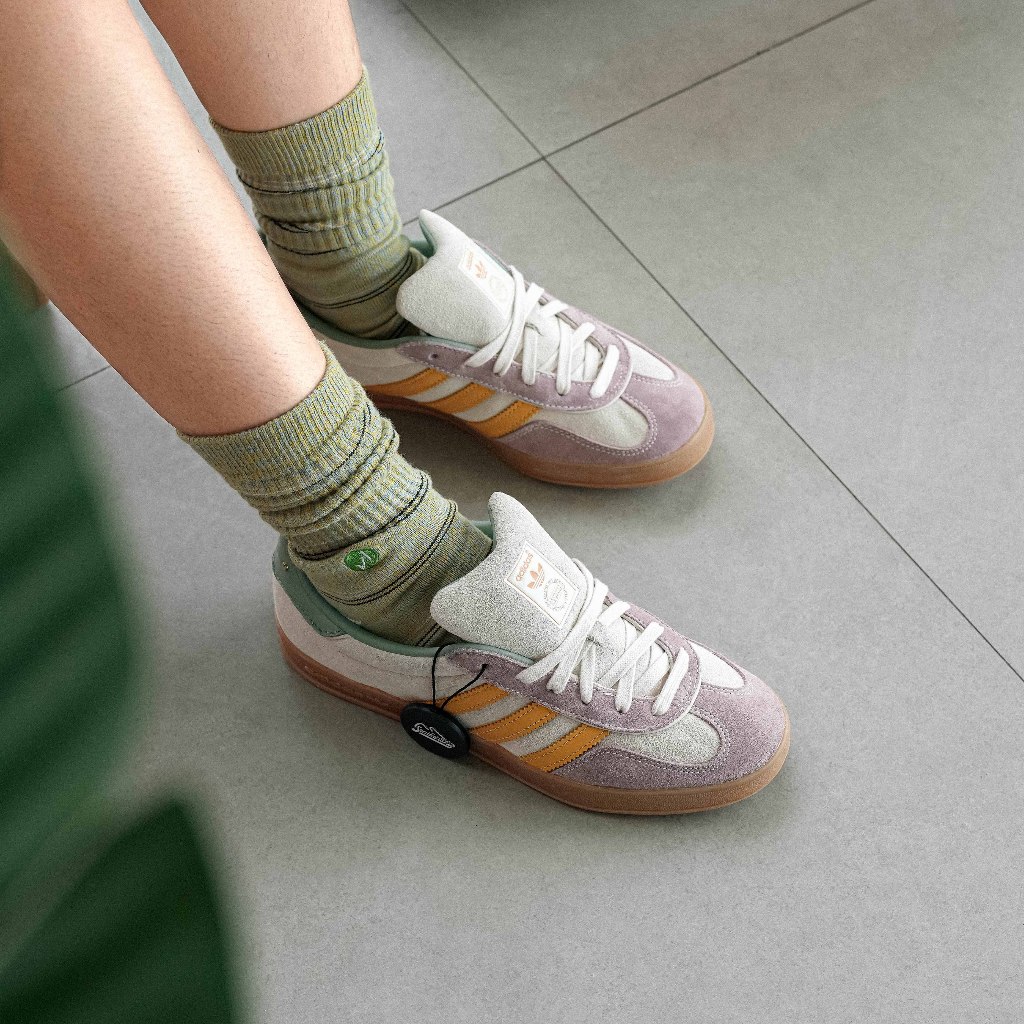 adidas gazelle silver green womens adidas Gazelle Indoor Off White Preloved Yellow
