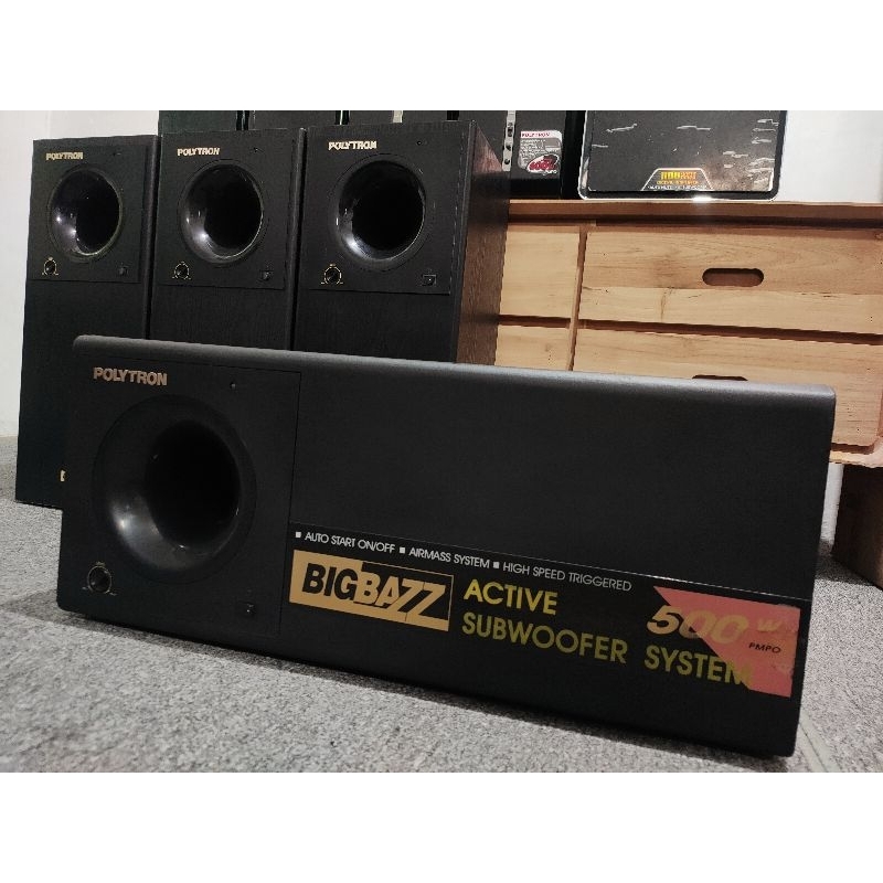 Jual Subwoofer Polytron PSW 500w Rebah Shopee Indonesia