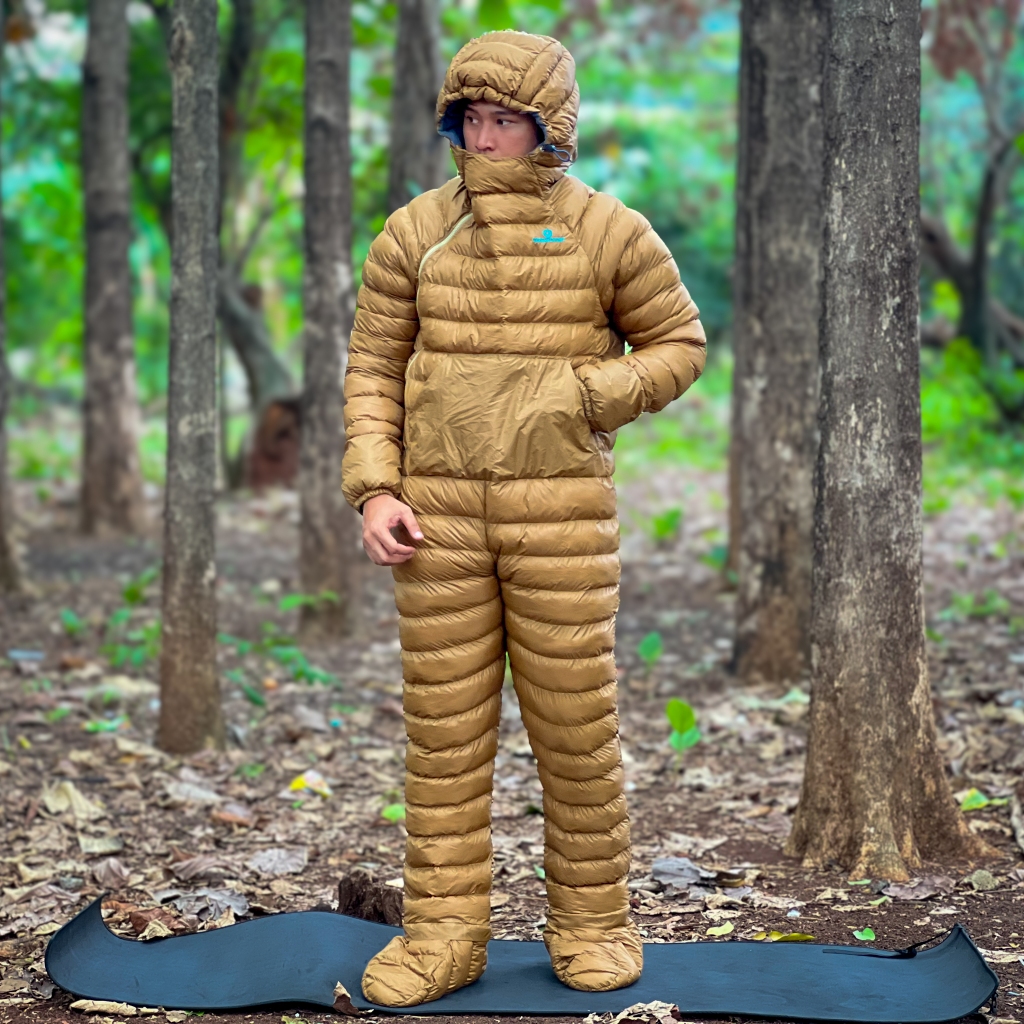 Jual Greenforest Shaka Wearable Sleeping Bag Synthetic Down 6 oz