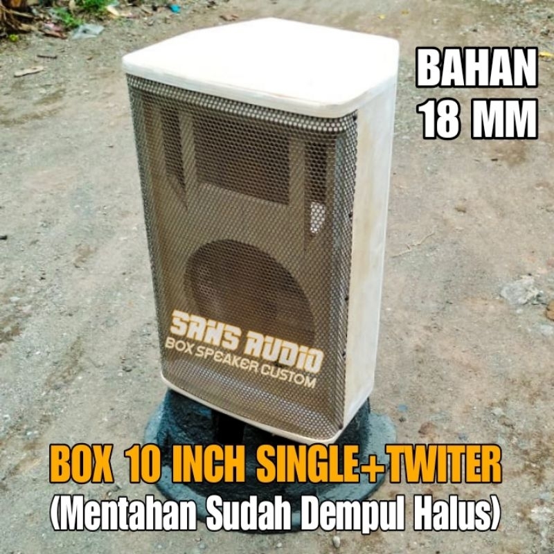 Jual box speaker 10 inch single plus twiter | Shopee Indonesia