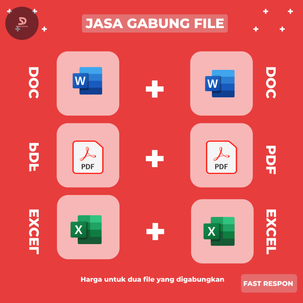 Jual jasa gabung file word pdf excel dan file lainnya shopee indonesia