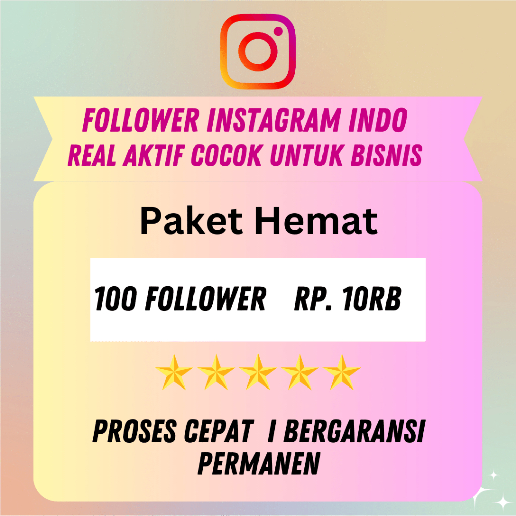 Jual Followers Instagram Real Indo Aktif Cocok Untuk Bisnis | Shopee ...