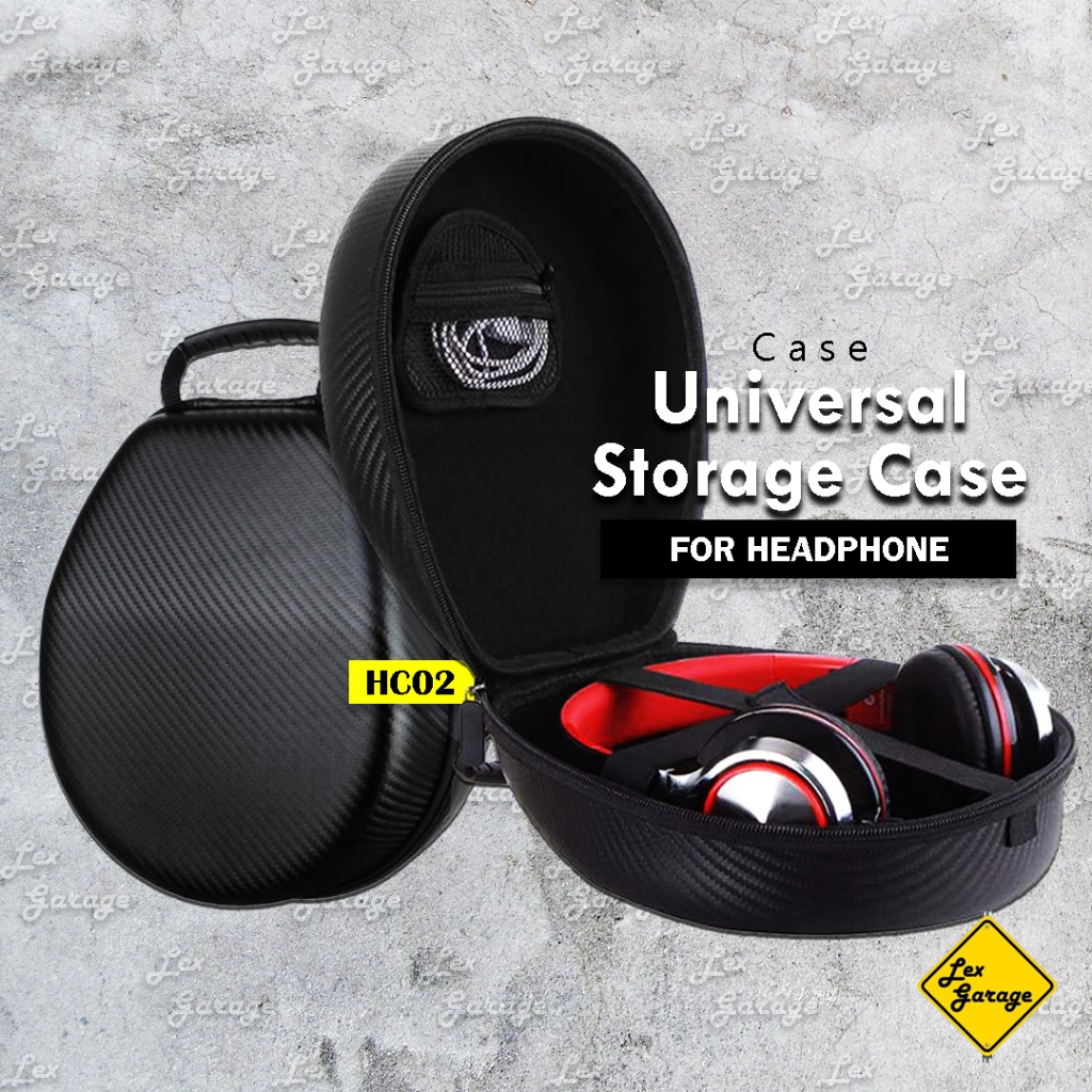 Jual Headset Headphone Hard Case Bag Universal Sony JBL Logitech dbE