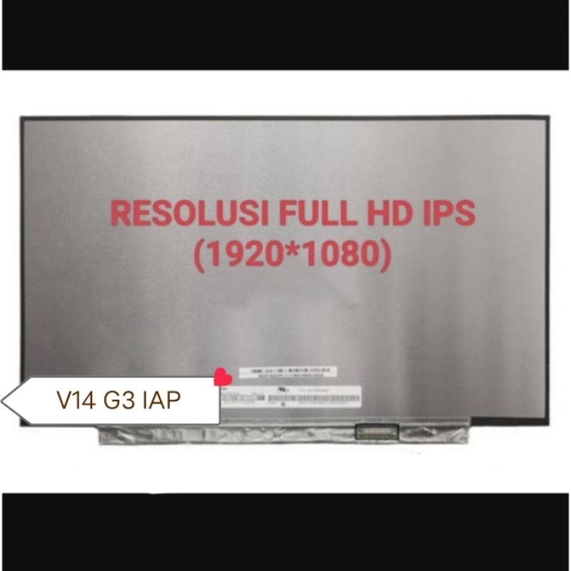 LCCM Dalle écran 14 Full HD pour Lenovo IdeaPad 3 14ITL6 (82H70054FR) + Outils de Montage