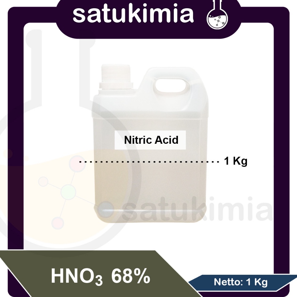 Jual Kode C O Nitric Acid Asam Nitrat Hno Kg Shopee Indonesia