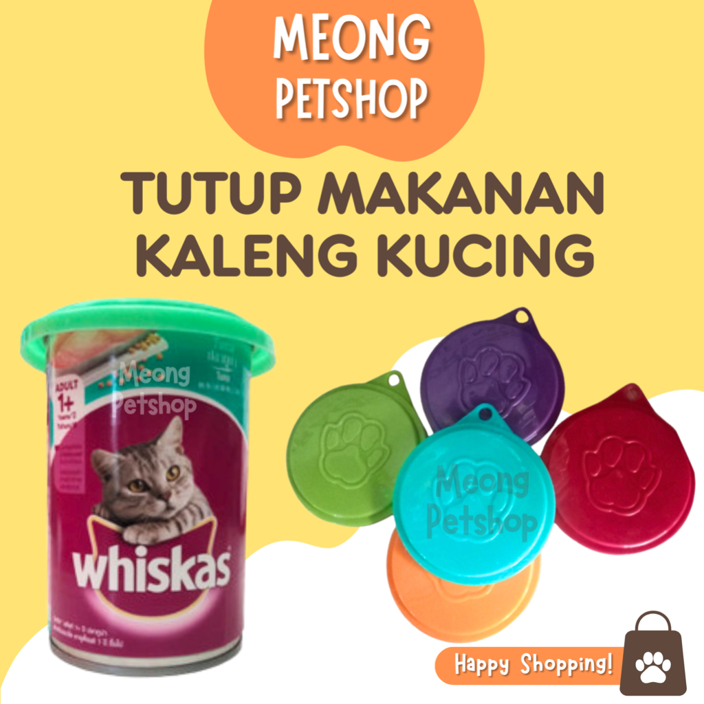 Jual TUTUP MAKANAN KALENG Basah Kucing Meong Pets Shopee Indonesia - Main Image