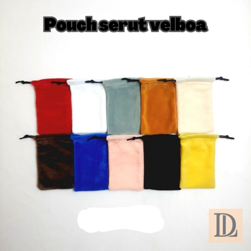 Jual POUCH SERUT KAIN VELBOA 8X4CM 7X5CM 7X6CM | Shopee Indonesia