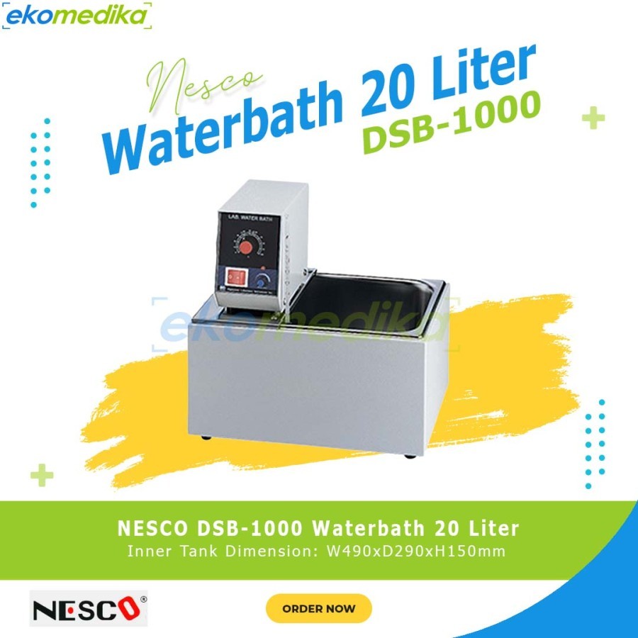 Jual Waterbath 20 Liter NESCO DSB1000 Water Bath 20 Liter For