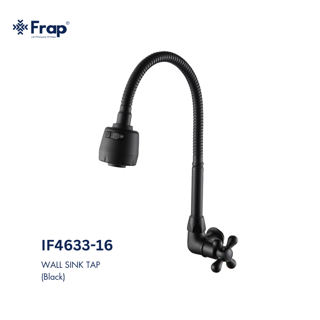 Jual FRAP IF4633-16 Kran Dapur Cuci Piring Tembok Model Angsa Fleksibel ...