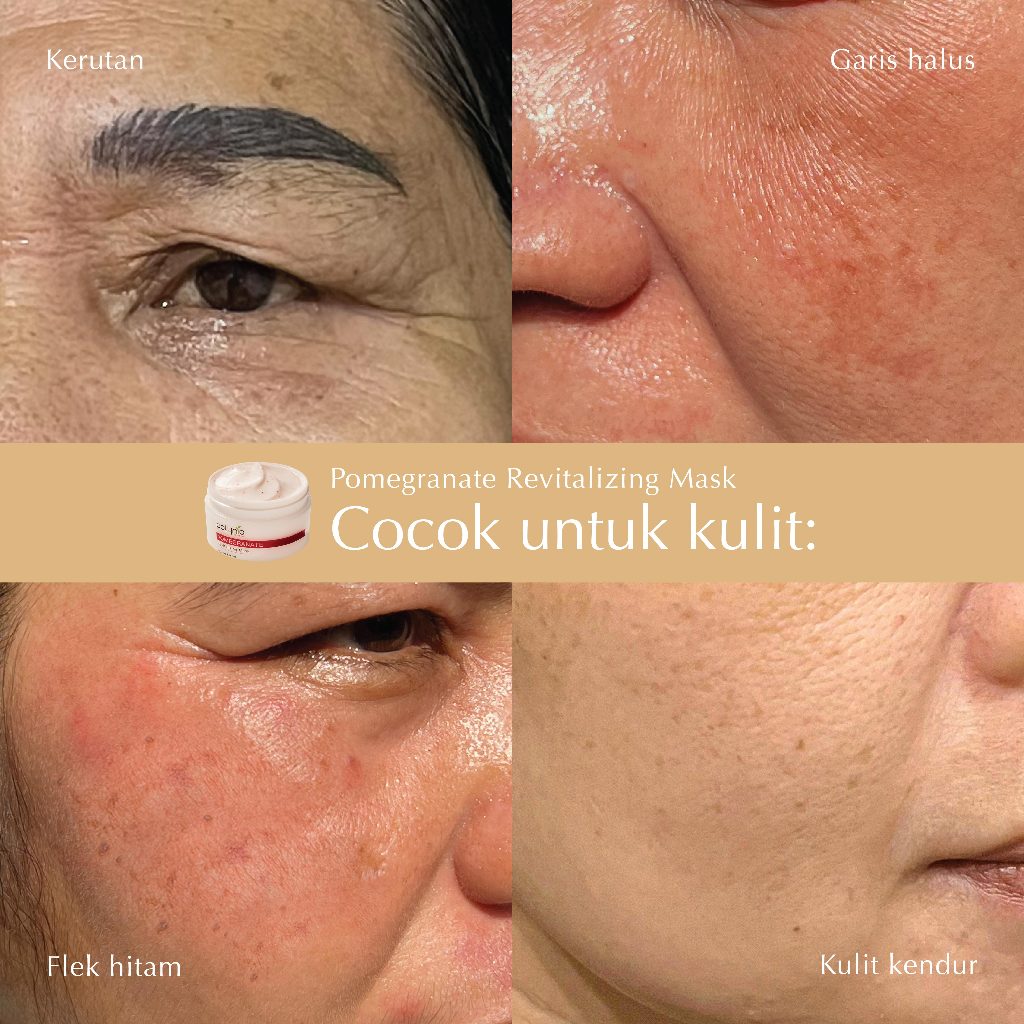 Jual [ FREE MASK ] POLYNIA | Pomegranate Revitalizing + Shiconix ...