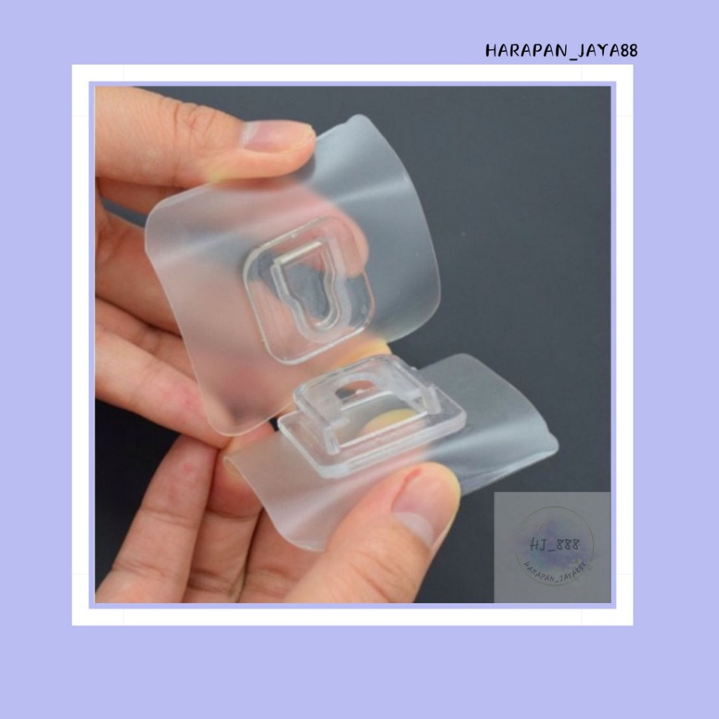 Jual 1 Set Magic Hook Socket Gantungan Tempel Socket 1 Pasang | Shopee ...