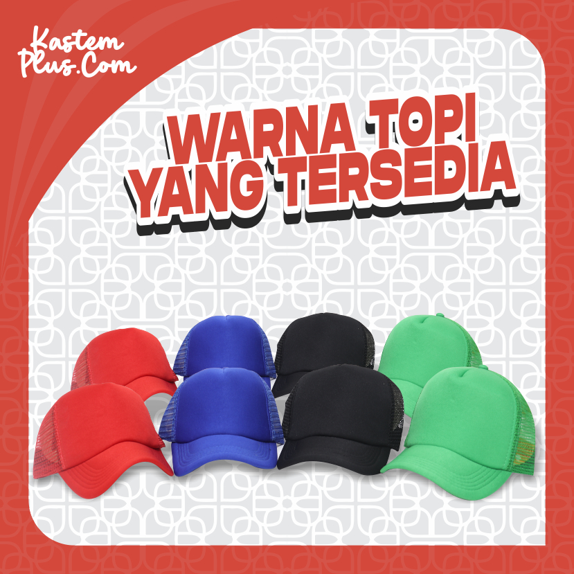 Jual Topi Custom Design Bebas Print DTF | Shopee Indonesia