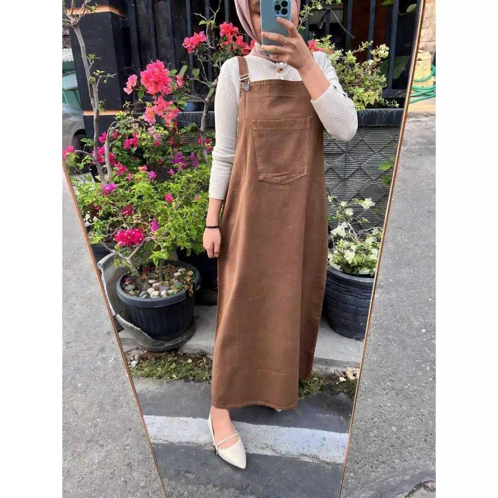 Jual [lucretia] Overall Jumpsuit Jeans Wanita Pocket Polos-Baju Kodok ...