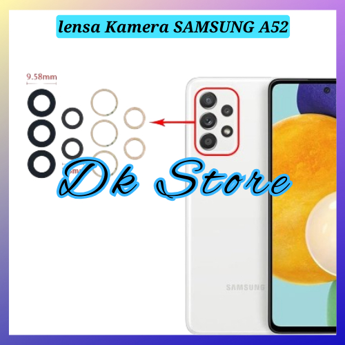 Jual Lensa Kamera Hp SAMSUNG GALAXY A52 Kaca Camera Lens Lense Belakang ...