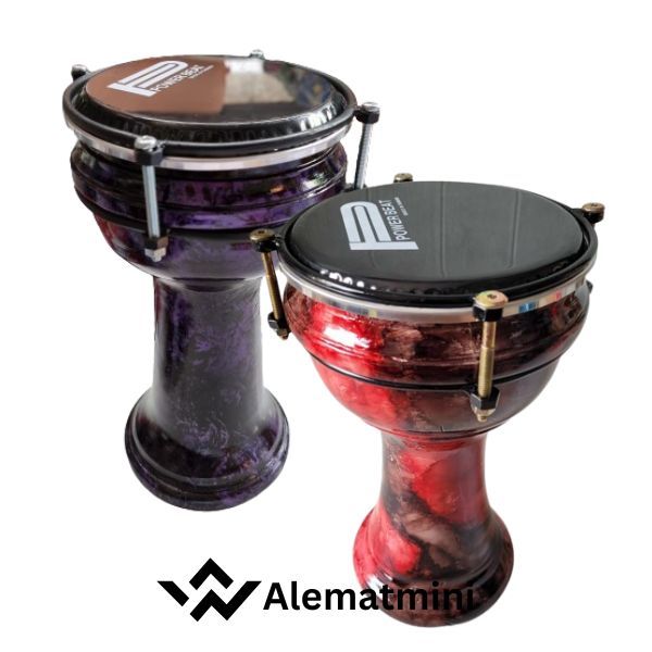 Jual COD Calti Darbuka Motif Marmer Dumbuk Pinggang 6 Inch Power Beat