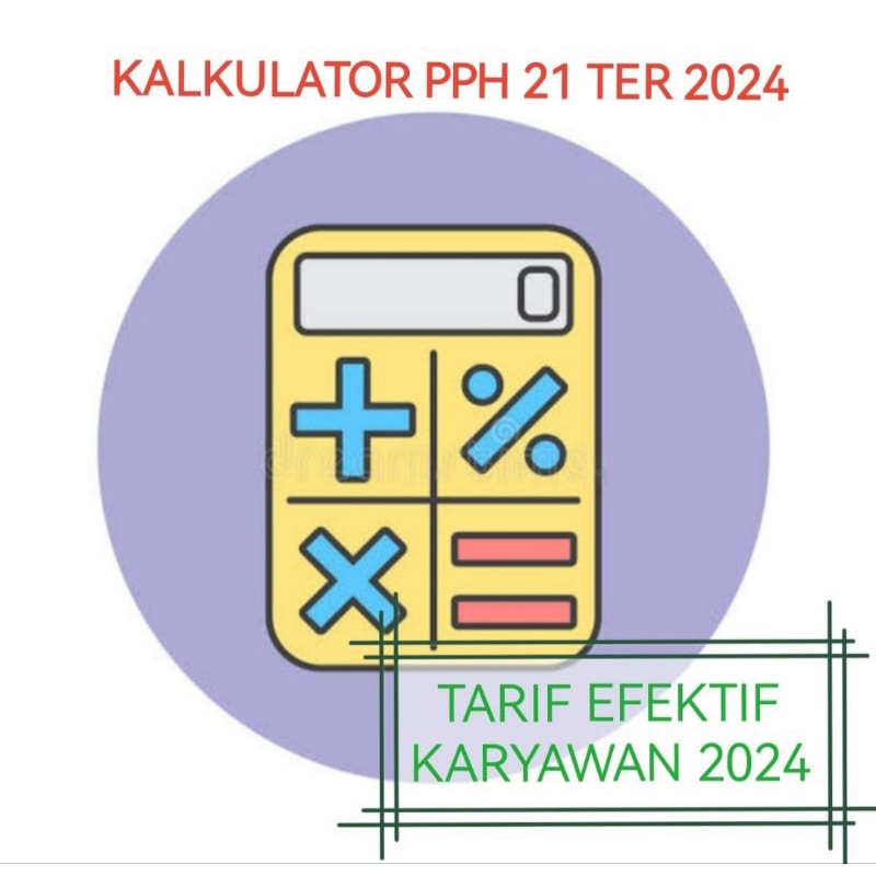 Jual Kalkulator PPh 21 TER 2024 (Tarif Efektif 2024) Shopee Indonesia