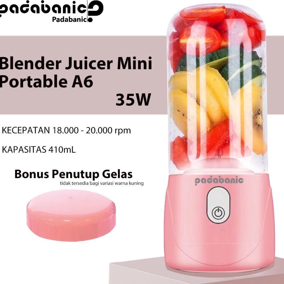 Jual Tle PADABANIC Juicer Mini Electric Blender Portable Serbaguna Dan
