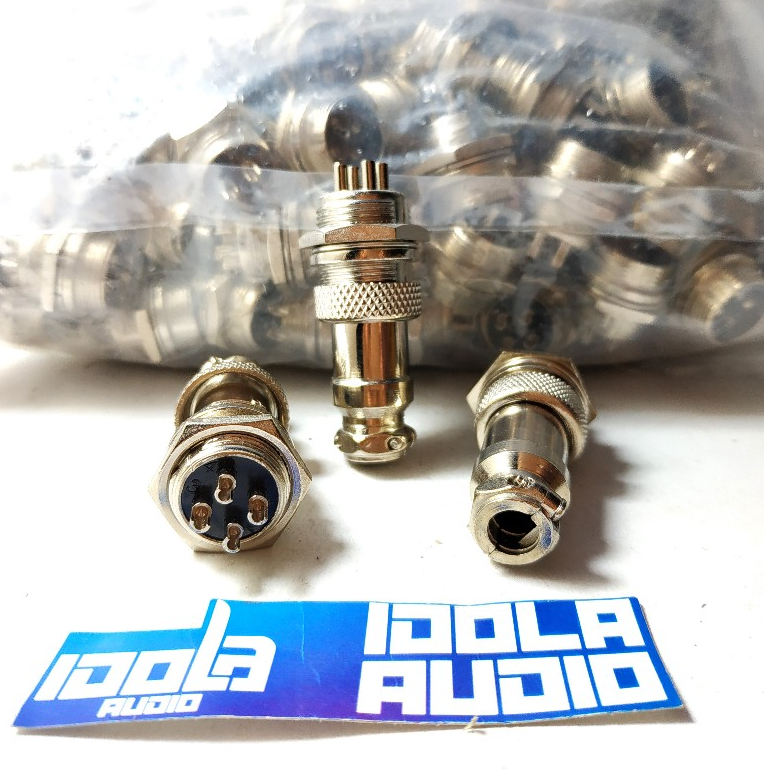 Jual Connector CB 4 PIN | Konektor CB 4 Pin Besi (SET) | Shopee Indonesia